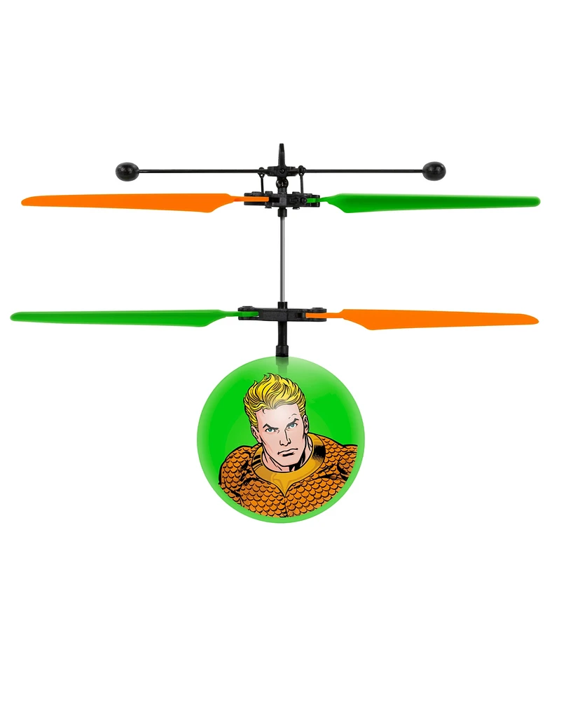 World Tech Toys Dc Justice League Aquaman Ir Ufo Ball Helicopter