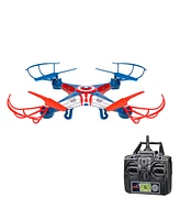 World Tech Toys Marvel Licensed Captain America Sky Hero 2.4GHz 4.5CH Rc Drone