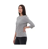 Bench Dna Women's Savita 3/4 Stripe Tee