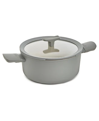 BergHOFF Balance Non-stick Ceramic Stockpot 10", 4.6qt. With Glass Lid, Recycled Aluminum