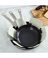 BergHOFF Graphite Non-stick Ceramic Frying Pan 8", Sustainable Recycled Material