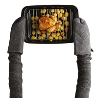 BergHOFF Graphite Non-stick Recycled Cast Aluminum Roaster with Removable Rack 16.5" X 11" X 2.75"