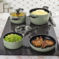 BergHOFF Leo Glints 7Pc Ceramic Nonstick Cookware Set