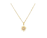 Satya Jewelry Moonstone North Star Necklace