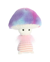 Aurora Small Cotton Candy Fungi Friends Vibrant Plush Toy Purple 9"