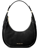 Michael Kors Preston Small Crescent Top Zip Shoulder Bag