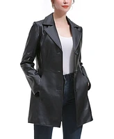 Bgsd Women's Women Irina Leather Coat