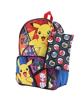 Dragon Ball Z Pokemon Trainer Gotta Catch 'Em All Youth 5-Piece Backpack Set