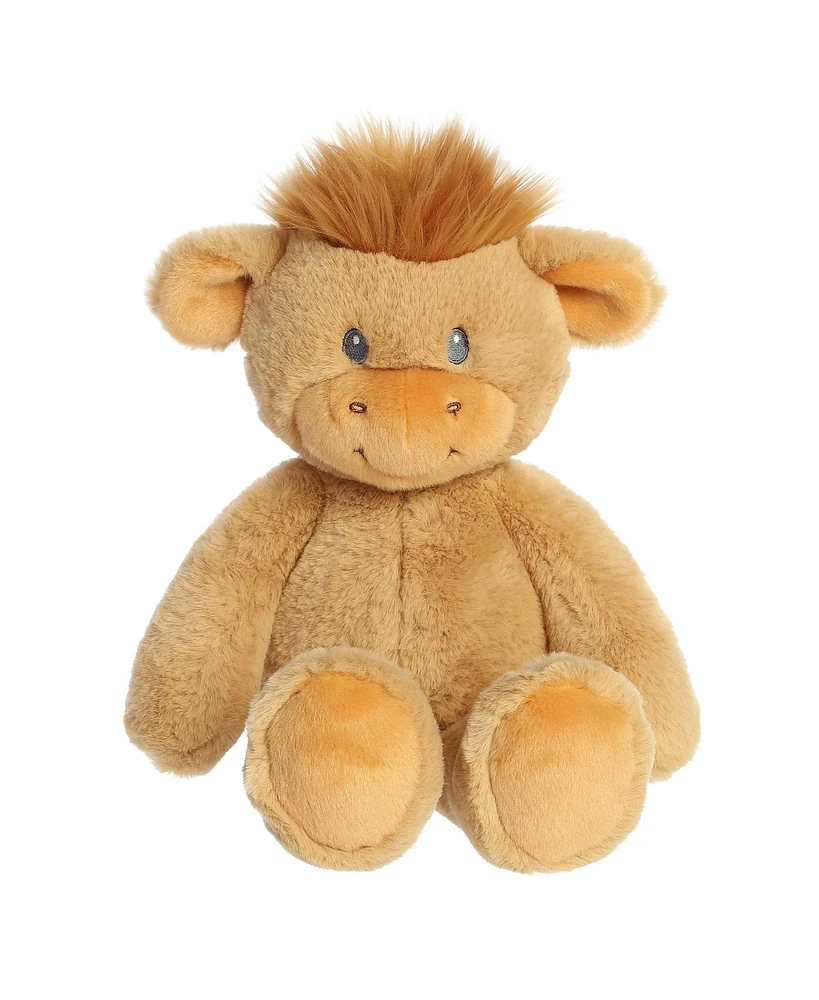 ebba Large Highland Cow Cuddlers Adorable Baby Plush Toy Brown 14"