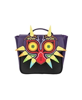 The Legend of Zelda Majora's Mask Women's Purple Convertible Mini Backpack