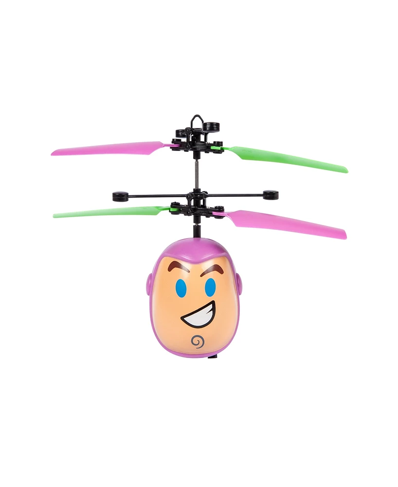 World Tech Toys Pixar Toy Story Emoji Buzz Lightyear Ir Ufo Ball Helicopter