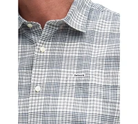 Barbour Men's Springside Short Sleeve Button-Front Check Pattern Shirt