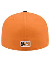 New Era Men's Orange Aberdeen IronBirds Theme Night Decoys 59FIFTY Fitted Hat