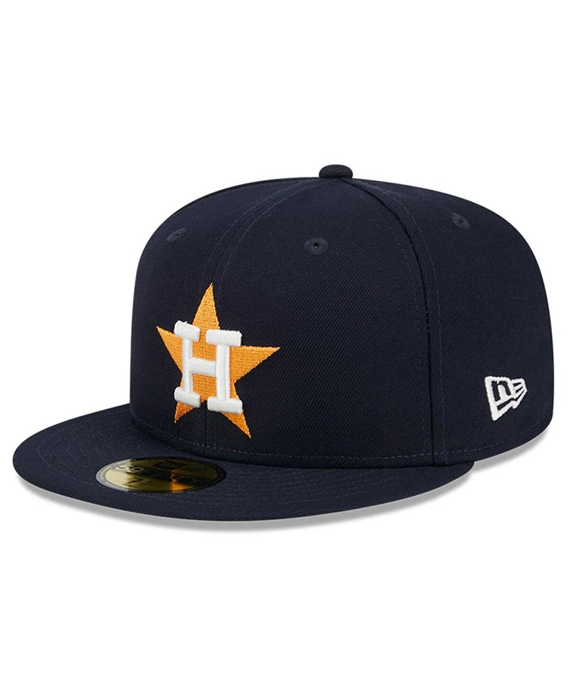 New Era Men's Navy Houston Astros Big League Chew Team 59FIFTY Fitted Hat