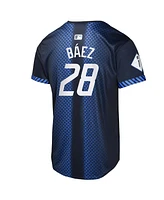 Nike Big Boys and Girls Javier Baez Navy Detroit Tigers 2024 City Connect Limited Jersey