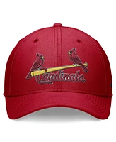 Nike Men's Red St. Louis Cardinals Primetime Performance SwooshFlex Hat