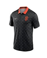 Nike Men's Black San Francisco Giants Legacy Icon Vapor Performance Polo Shirt