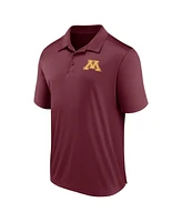 Fanatics Men's Maroon Minnesota Golden Gophers Left Side Block Polo Shirt