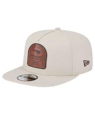 New Era Men's Stone New England Patriots Premier 9FIFTY Snapback Hat