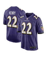 Nike Men's Derrick Henry Purple Baltimore Ravens Game Player Jersey