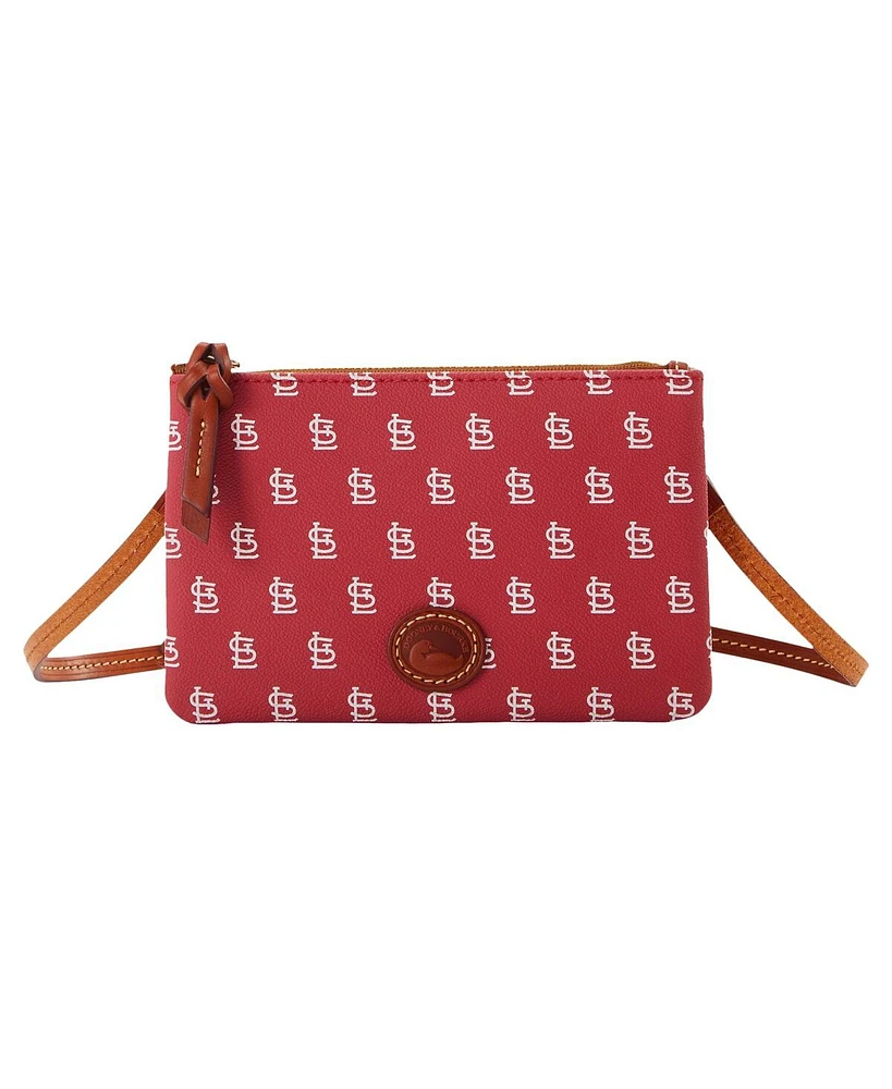 Dooney & Bourke St. Louis Cardinals Top Zip Crossbody Purse