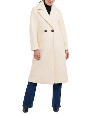 BCBGeneration Women's Double-Breasted Boucle Walker Coat