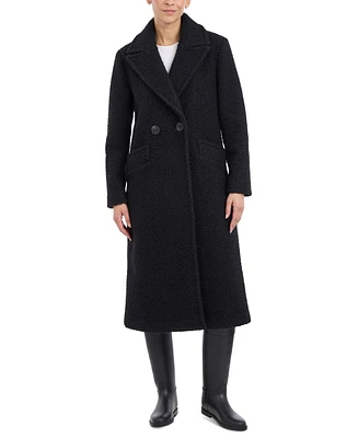 BCBGeneration Women's Double-Breasted Boucle Walker Coat