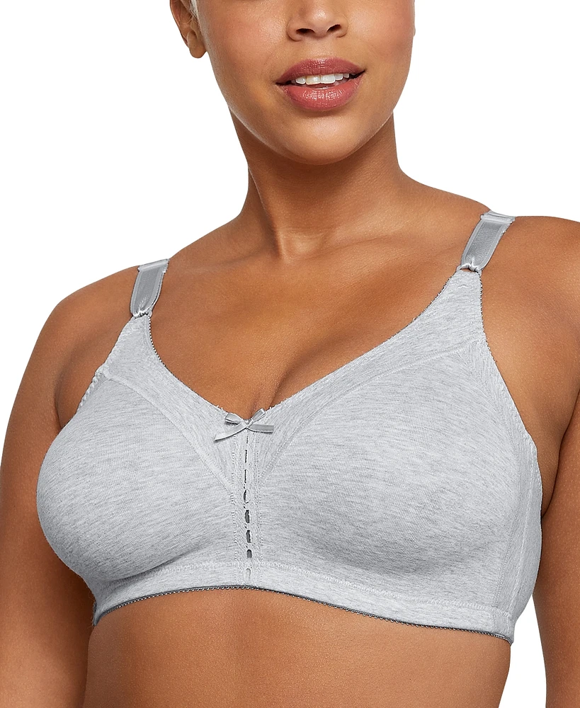 Bali Double Support Cotton Wireless Bra with Cool Comfort 3036