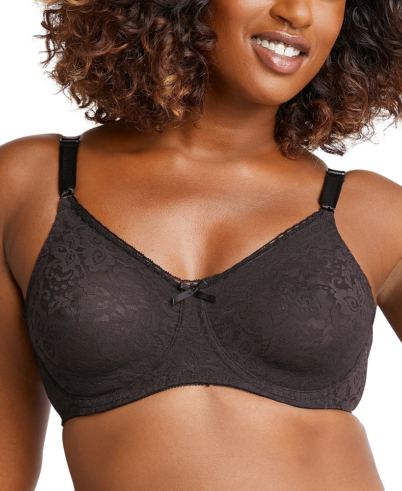 Bali Lace 'n Smooth 2-Ply Seamless Underwire Bra 3432