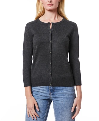 Melissa Paige Women's Novelty Button-Front Cardigan Sweater