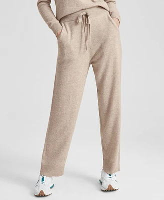 Charter Club 100% Cashmere Straight-Leg Pants, Created for Macy's, Regular & Petites