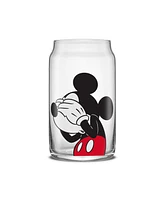 JoyJolt Disney Mickey Mouse and Friends Peek-a-Boo Tumbler Glasses, Set of 4