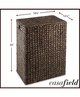 Casafield Laundry Hamper with Lid and Removable Liner Bag - Natural