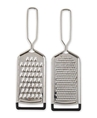 Rsvp International Endurance Stainless Steel 2 Piece 10"x3" Hand Held Cheese Grater