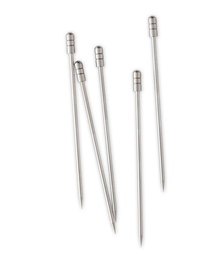 Rsvp International Endurance Stainless Steel 16 Piece 3.25" Cocktail Pick Set