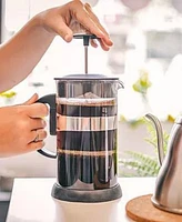Grosche Cafe Harmony Trio: Zurich French press, Cyprus Glass Mug Frother