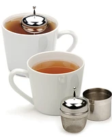 Rsvp International Stainless Steel 2" x 3" x 3" Floating Tea Infuser