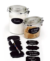 Rsvp International Silicone 31 Piece 3.5 x 2"Spice Label and Chalk Marker Set