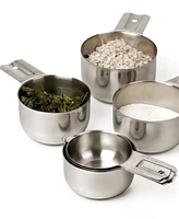 Rsvp International Endurance Stainless Steel 6 Piece Nesting Measuring Cup Set