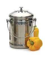 Rsvp International Endurance Stainless Steel 1 Gallon Compost Pail