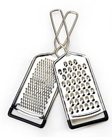 Rsvp International Endurance Stainless Steel 2 Piece 10"x3" Hand Held Cheese Grater