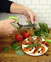 Rsvp International Stainless Steel Plastic 8x3" Kitchen Helpers Herb Scissors