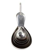 Rsvp International Endurance 18/8 Stainless Steel 5 Piece Teardrop Measuring Cup Set