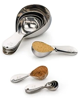 Rsvp International Endurance 18/8 Stainless Steel 5 Piece Teardrop Measuring Cup Set