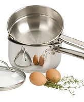 Rsvp International Endurance Stainless Steel 3 Piece 2 Qt Double Boiler