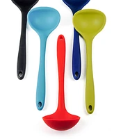 Rsvp International Silicone Coated Steel 11x3.5" Ela Series Green Ladle