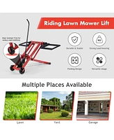 Hydraulic Lawnmower Lift Jack for Tractors and Zero Turn Riding Lawn Mowers