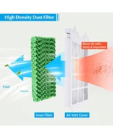 Costway Evaporative Portable Air Cooler Fan & Humidifier w/ Remote Control 7.5 Timer