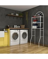 Costway 3 Shelf Over The Toilet Bathroom Space Saver Towel Storage Rack Organizer