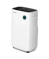 Costway 4500 Sq. Ft Dehumidifier for Home & Basements, 73-Pint Quiet Dehumidifier with 5 Modes